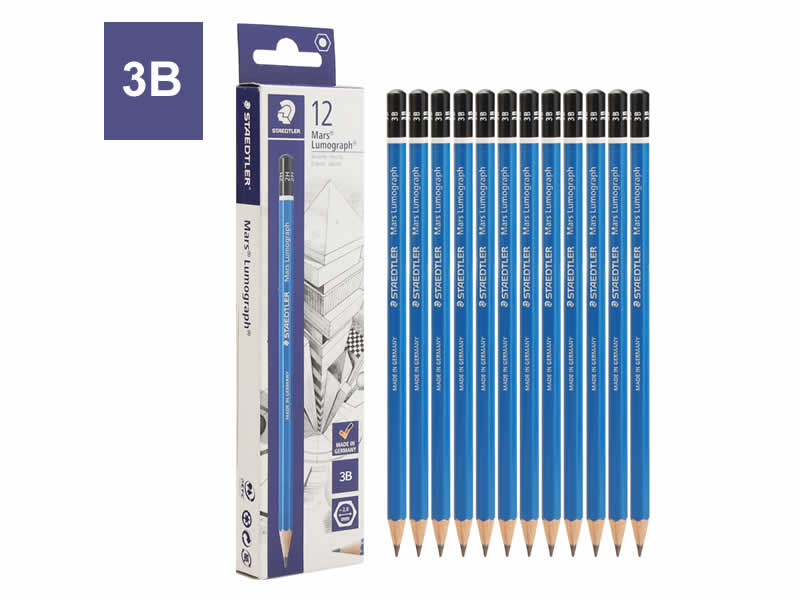 ดินสอ 3B staedtler